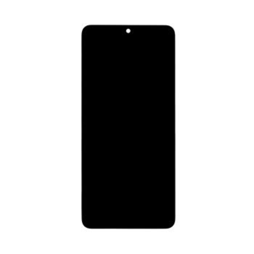 LCD kijelző + Érintőpanel + Elülső burkolat Samsung A415 Galaxy A41 Fekete