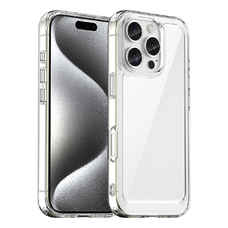 Outer Space tok iPhone 16e-hez rugalmas kerettel - átlátszó