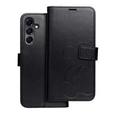 MEZZO fliptok Samsung Galaxy A16 5G teddy bear fekete tok