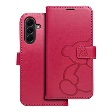 MEZZO fliptok Samsung Galaxy A56 5G teddy bear magenta tok