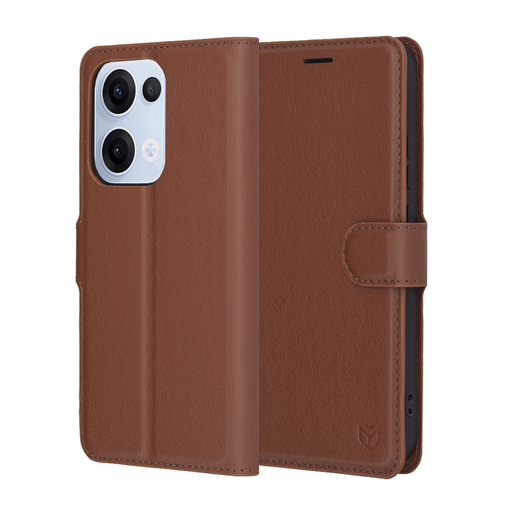 Techsuit - Bőr Folio - Oppo Reno13 - Barna tok Techsuit - Bőr Folio - Oppo Reno13 - Barna tok
