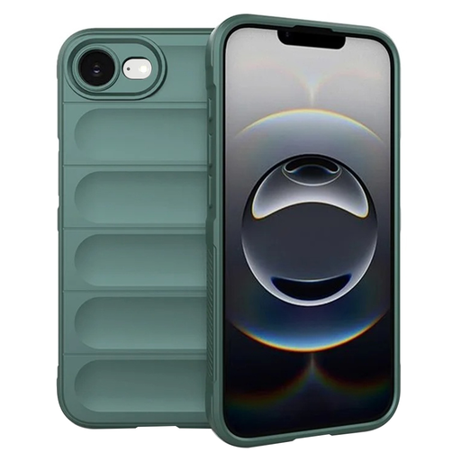 Techsuit - Varázspajzs - iPhone 16e - Zöld tok Techsuit - Varázspajzs - iPhone 16e - Zöld tok