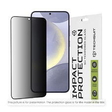  Techsuit - 111D Privacy Teljes Ragasztó - Samsung Galaxy S25 Edge - Fekete üvegfólia