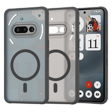  Techsuit - HaloFrost MagSafe Sorozat - Nothing Phone (3a) - Füstfekete tok