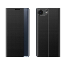 New Sleep fliptok iPhone 16e tok állvánnyal - fekete