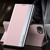 Sleep Case Pro fliptok iPhone 16e készülékhez lehajtható fedéllel és állvánnyal - rózsaszín tok - 0. kép