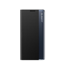 New Sleep fliptok állvánnyal és mágneses záródással Samsung Galaxy S25 Edge - Fekete tok