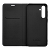 LUNA fliptok Carbon Xiaomi Redmi Note 14 4G (GLOBAL - 164,84 mm x 78,15 mm x 8,16 mm) fekete - 4. kép