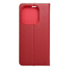 LUNA fliptok arany színben XIAOMI Redmi Note 14 4G (GLOBAL - 164,84mm x 78,15mm x 8,16mm) piros tok - 4. kép