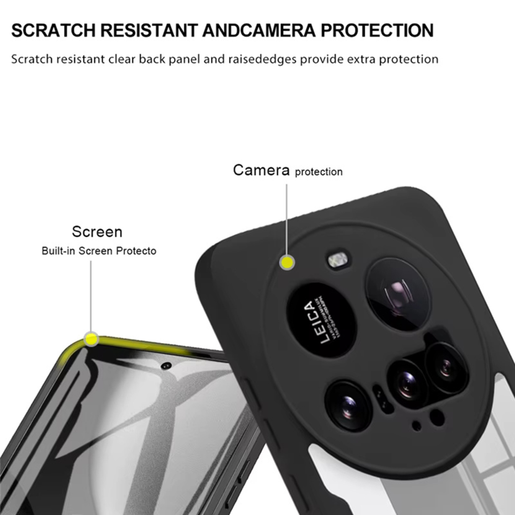  Techsuit - ColorVerse 360 Sorozat + Képernyővédő - Xiaomi 15 Ultra - Kék tok - 9