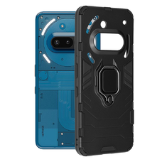  Techsuit - Szilikon Védelem - Nothing Phone (3a) - Fekete tok
