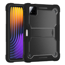  Techsuit - Strapabíró TabShell + Kijelzővédő - Xiaomi Pad 7 - Fekete tok