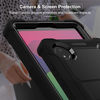  Techsuit - Strapabíró TabShell + Kijelzővédő - Xiaomi Pad 7 - Fekete tok - 2. kép