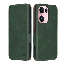  Techsuit - Biztonságos Pénztárca Plus - Oppo Reno13 Pro - Zöld tok
