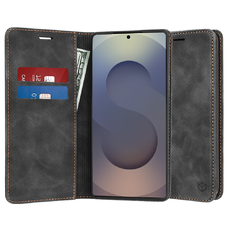  Techsuit - Kényelmes Borítás - Samsung Galaxy S25 Ultra - Fekete tok