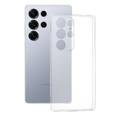  Techsuit - Átlátszó szilikon tok - Samsung Galaxy S25 Ultra - Átlátszó