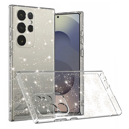 Techsuit - SparkleSkin Sorozat - Samsung Galaxy S25 Ultra - Átlátszó tok Techsuit - SparkleSkin Sorozat - Samsung Galaxy S25 Ultra - Átlátszó tok