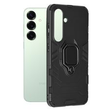  Techsuit - Szilikon Pajzs - Samsung Galaxy S25 Plus - Fekete tok