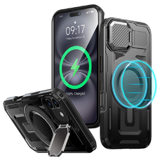  Techsuit - CamVault MagSafe - iPhone 16 - Fekete tok