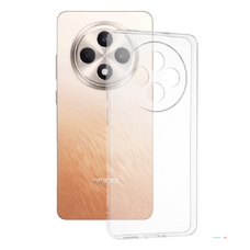  Techsuit - Átlátszó Szilikon - Oppo Reno12 F 4G / Reno12 F 5G / Reno12 FS - Átlátszó tok