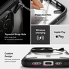  Ringke - Fusion X MagSafe - iPhone 16 Pro - Fekete tok - 4. kép