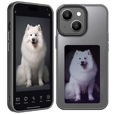  Techsuit - SmartScreen NFC - iPhone 15 - Fekete tok