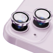  Lito - S+ Kamera Üvegvédő - iPhone 14 / iPhone 14 Plus - Lila