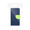 iPhone 12/ 12 Pro Fancy fliptok kék/lime - 3. kép