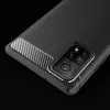 Tech-Protect carbon mintájú TPU tok Xiaomi Mi 10T/MI 10T PRO fekete - 1. kép