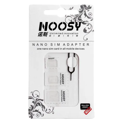 Noosy SIM kártya tű és adapter szett 3in1