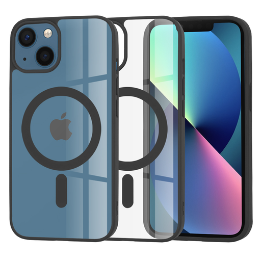 Techsuit - MagSafe Pro - iPhone 13 - Fekete tok Techsuit - MagSafe Pro - iPhone 13 - Fekete tok