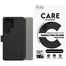 CARE by PanzerGlass Feature Tango 2in1 Fliptok Samsung Galaxy S25 Ultra - Fekete tok