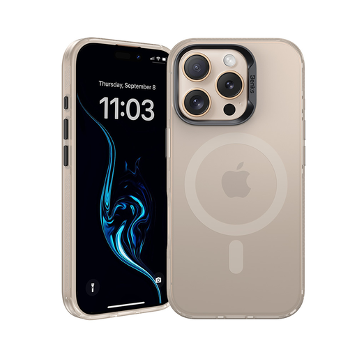 Benks Mágneses Lucid Armor tok (C065) iPhone 16 Pro arany tok Benks Mágneses Lucid Armor tok (C065) iPhone 16 Pro arany tok