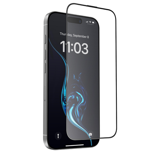 Benks Tempered glass Joy Touch Matte Glass (0N65) Iphone 16 Pro üvegfólia fekete Benks Tempered glass Joy Touch Matte Glass (0N65) Iphone 16 Pro üvegfólia fekete