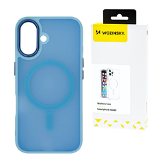 Wozinsky Fashion fliptok MagSafe Samsung Galaxy S25 - Kék tok