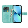 MEZZO fliptok iPhone 16e (SE 4 2025) mandala zöld tok - 2. kép