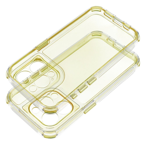 MATRIX CLEAR tok iPhone 16e (SE 4 2025) sárga MATRIX CLEAR tok iPhone 16e (SE 4 2025) sárga