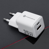 FORCELL F-ENERGY Mini GaN III VT-35C utazó töltő 1 x Type C + 1x USB A csatlakozóval, PD QC4.0 35W fehér - 3. kép