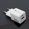 FORCELL F-ENERGY Mini GaN III VT-35 utazótöltő 1 x Type C + 1x USB A csatlakozóval, PD QC4.0 30W fehér - 3. kép