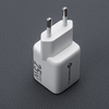 FORCELL F-ENERGY Mini GaN III VT-25B utazó töltő 1 x Type C + 1 x USB A aljzattal, PD QC4.0 25W fehér - 2. kép