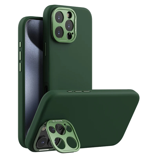 Nillkin - Lens Wing Mágneses - iPhone 16 Pro - Zöld tok Nillkin - Lens Wing Mágneses - iPhone 16 Pro - Zöld tok