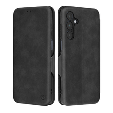  Techsuit - Biztonságos Tárca Plusz - Samsung Galaxy A16 4G / A16 5G - Fekete tok
