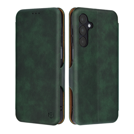 Techsuit - Biztonságos Pénztárca Plusz - Samsung Galaxy A16 4G / A16 5G - Zöld tok Techsuit - Biztonságos Pénztárca Plusz - Samsung Galaxy A16 4G / A16 5G - Zöld tok
