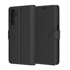  Techsuit - Bőr Tok - Samsung Galaxy A16 4G / A16 5G - Fekete tok