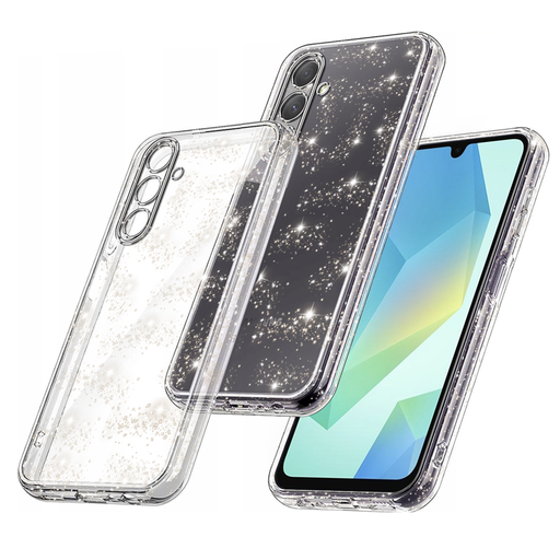 Techsuit - SparkleSkin Sorozat - Samsung Galaxy A16 4G / A16 5G - Átlátszó tok Techsuit - SparkleSkin Sorozat - Samsung Galaxy A16 4G / A16 5G - Átlátszó tok