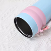  Techsuit - Thermos (THM7) - Autós bögre, Egyedi pipetta, 316 rozsdamentes acél, 710 ml - Világoskék - 1. kép