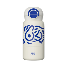  Techsuit - Termosz (THM8) - Gyerekeknek, Rozsdamentes Acél 316, 520ml - Fehér