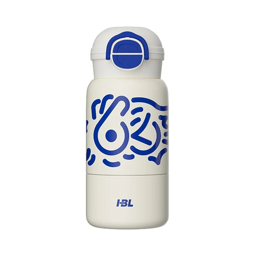  Techsuit - Termosz (THM8) - Gyerekeknek, Rozsdamentes Acél 316, 520ml - Fehér