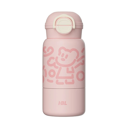  Techsuit - Termosz (THM8) - Gyerekeknek, Rozsdamentes Acél 316, 520ml - Rózsaszín