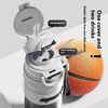  Techsuit - Thermos (THM9) - Sport Vizes Kulacs, 316 Rozsdamentes Acél Kétszintű, 680ml - Fehér - 1. kép
